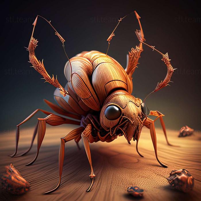 3D модель Myrmica angulinodis (STL)